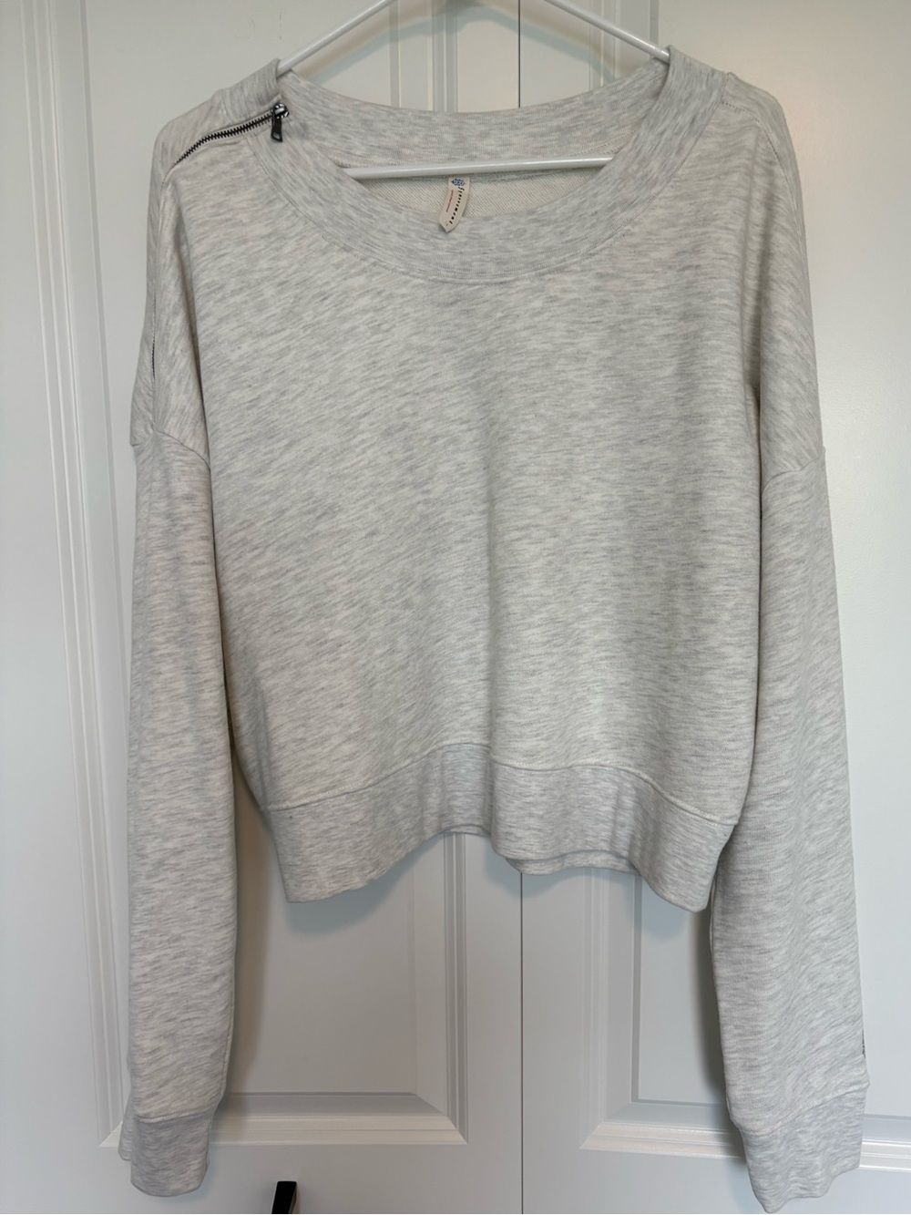 Free People Movement Crop Sweatshirt- Large